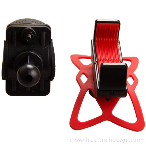 Motorcycle Bicycle bedside 360 degree plastic mobile phone holder